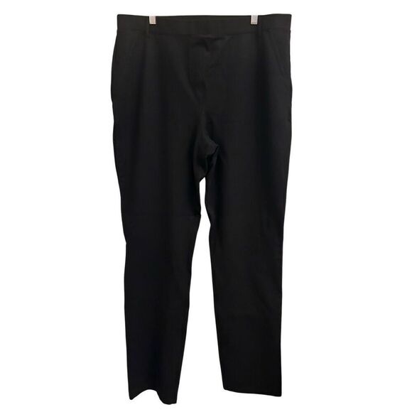 Quince Womens Ultra Stretch Ponte Skinny Pants Black Size XL Tall - Picture 2 of 10